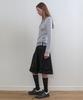 Nokeontencheu 335. Silky Midi Skirt _ Black