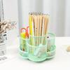 Metal Rotating Pen Holder Decoration Pen Holder Makeup Brush Storage Bucket Desktop Multifunctional Creative Pen Holder
