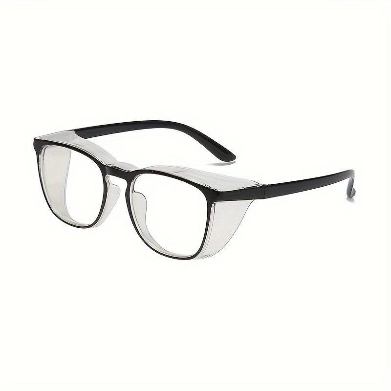 

Fresh Practical Vintage Large Frame Glasses with Shields for Men Women Students Casual School Business Supplies чёрный