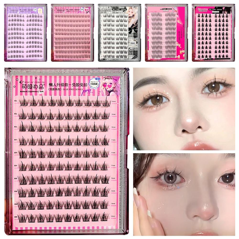 Natural Look Self Adhesive Cluster Lashes Accurate Lashes Self Adhesive  DIY Eyelash Extension