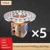 Universal Anti-Odor Core for Bathroom Floor Drain, Anti-Insect and Anti-Odor Device for Toilet Drain Pipes, Airtight Sealing Cover