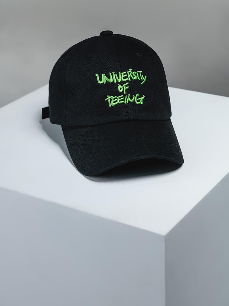 Yutinggolpeu Neon Ball Cap Black