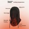 Windproof. Thermal Fleece Balaclava Thickened Motorcycle Thermal Cap Winter  Riding  Mask  Outdoor