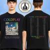 Coldplay Madison 2025 Music Of The Spheres World Tour Koszulka Miejsca S-5XL Koszulka Unisex