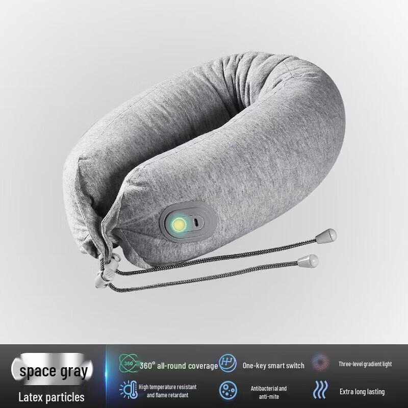 

Hezheng Portable Memory Foam U-shaped Neck Massager Pillow