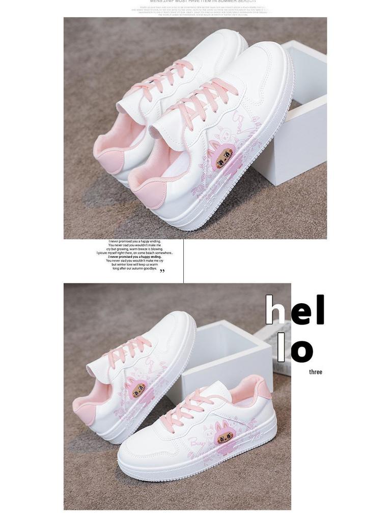 Kids' Board Shoes: 2025 Spring/Autumn Casual White Sneakers for Boys & Girls