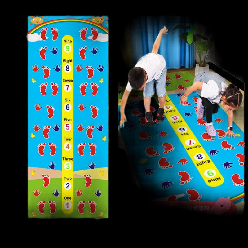 Children s Outdoor Rainbow Sensory Hand-Foot Play Mat