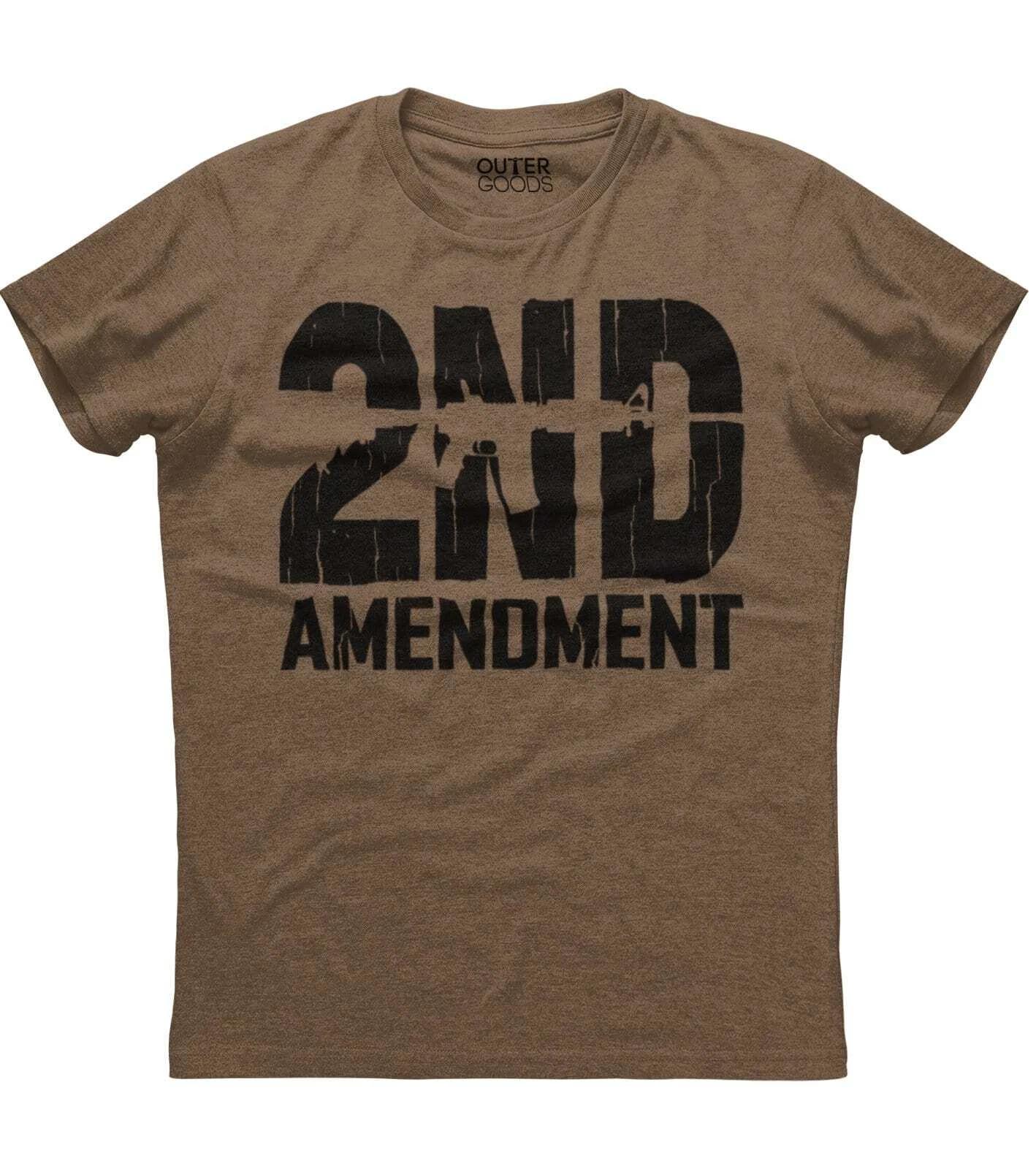Patriotic American Tee 2ND Amendment Gun Freedom Sacrifice Republican T-shirt S