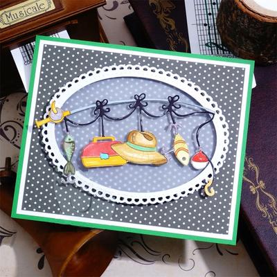 Fischelement Metall Stanzformen Stanzformen Prägen Scrapbooking Papierschneiden Grußkarten Dekorative Bastelarbeiten Stanze Schablone