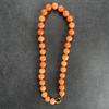 Neuer Eingang Individueller Regenbogenperlen Schmuck Bunter Naturstein Halskette Grobes Edelstein Knebelverschluss Geschenk für Frauen für Boutiquen
