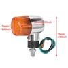 Retro Mini Turn Signal Lamp Indicator Compact Size Simple Wiring Universal Compatibility For Small And Cruiser Motorcycles