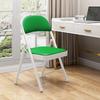 Portable Folding Chair with Backrest for Home, Office, Dining, and Dormitory Use