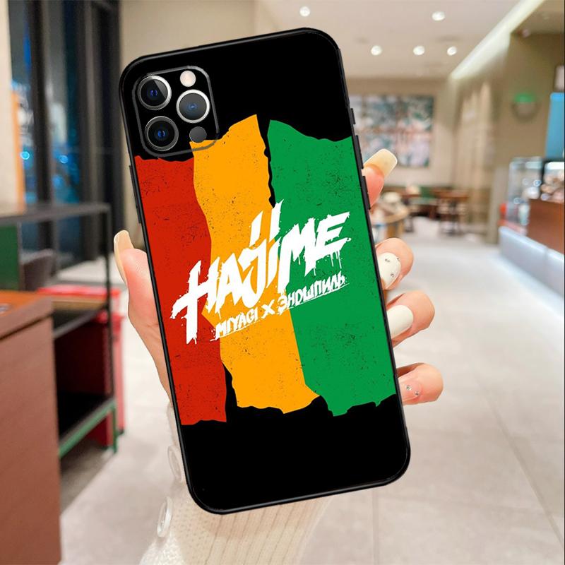 Hajime MiyaGi Andy Panda Phone Case For iPhone 16 15 14 11 12 13 17 Pro Max mini 15 Plus 16e 17 Air Protective Cover