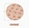 Tapis rafraîchissant en gel pour animaux de compagnie avec réduction nouveau client: Tapis de glace rond de dessin animé pour chats et chiens