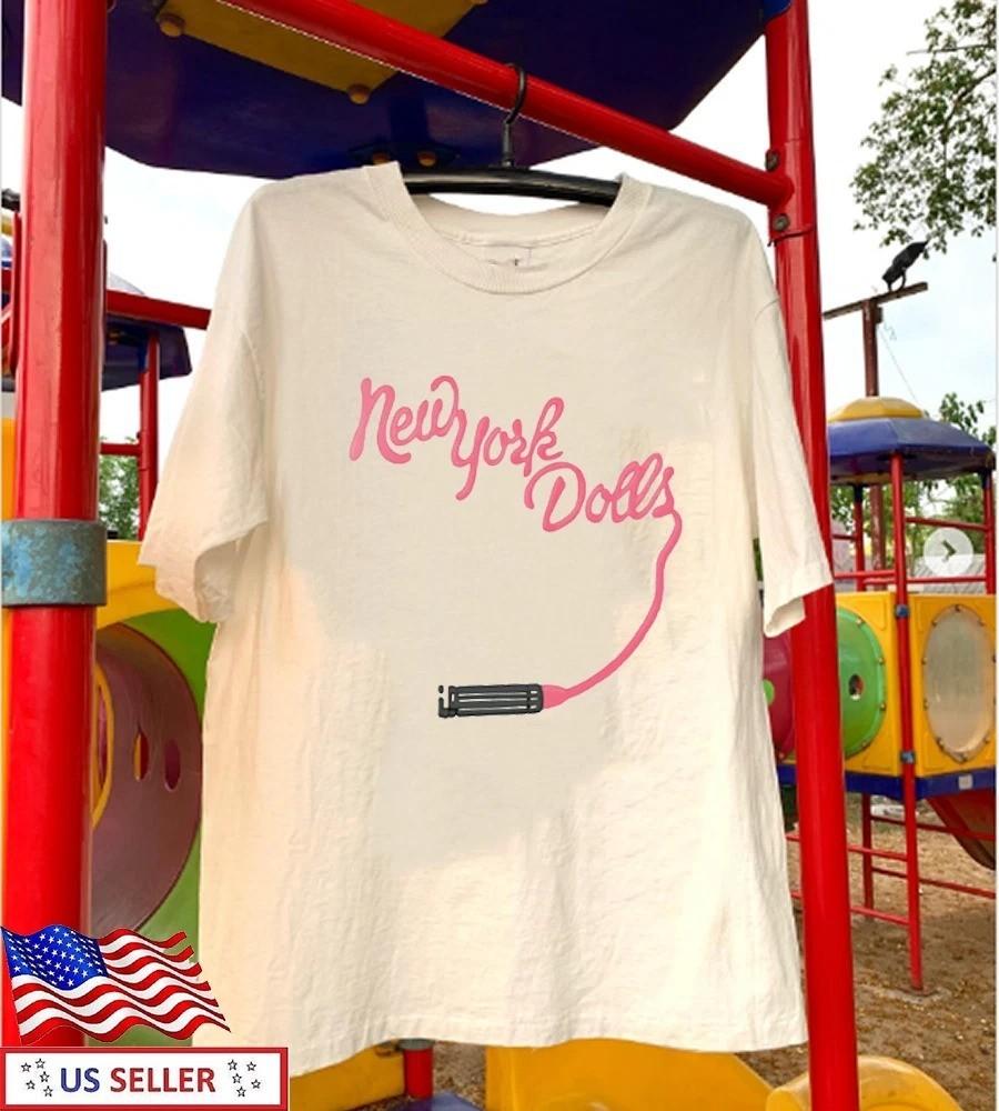 New York Dolls Punk Rock Short Sleeve  Full Size S-5XL OM1936 Unisex T-Shirt XXXXL