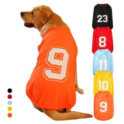  Dog Clothes Breathable Basketball Jersey Pet Quick-drying Vest Large Dogs Sport Shirts Pets T-shirt Costume Supplies