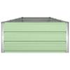 Planter Pastel Green 385 X 100 X 45 Cm Galvanized Steel