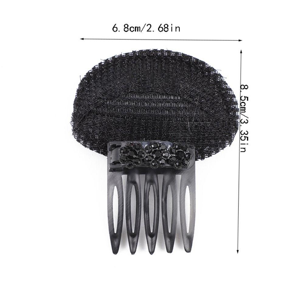 Flower DIY Hair Styling Tool Invisible Hair Base Elegant Bun Bump It Up Volume Hair Base  Girl