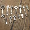 26pcs Key Charm Vintage Metal Mixed key Charms Pendants For Jewelry Making Diy Handmade Bracelet Necklace Decoration Accessories