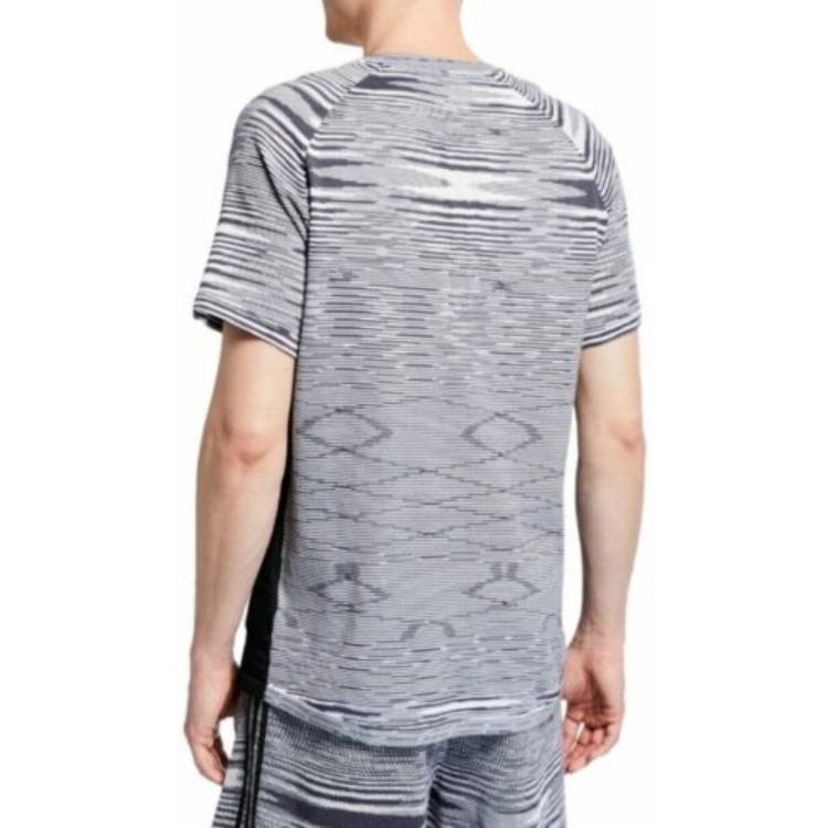 adidas Loose Fit Crew Neck Short Sleeve T-Shirt Men Tops Gray DS9330
