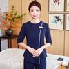 Slimming & Stylish Spa Technician Uniform Set for Women