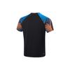 Li-Ning Color Block Quick Dry Cool Match Short Sleeve Raglan T-Shirt Unisex Tops Black AAYT561-1