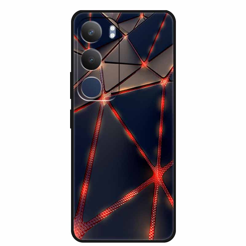 For Vivo Y29 5G Case Cool Game Console Painted Soft Silicone Back Cover for Vivo Y 29 5G TPU Protective Bumper Coque Vivo Y29 5G