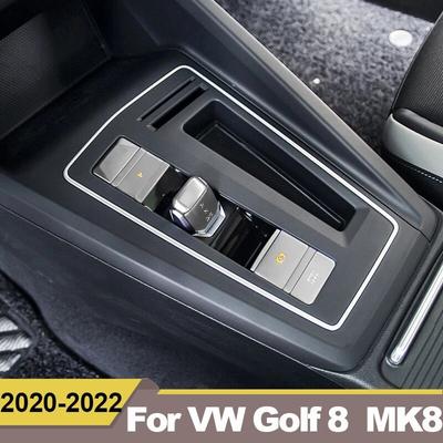 Pentru VW Golf 8 MK8 Rline R GTI 2022 Buton schimbător de viteze pentru interiorul mașinii Frână de mână Buton de menținere automată Buton P comutator Trim bandă autocolant