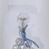 Self Adhesive Waterproof Transparent Sucker Hanging Hook Adhesive Hooks Wall Hooks