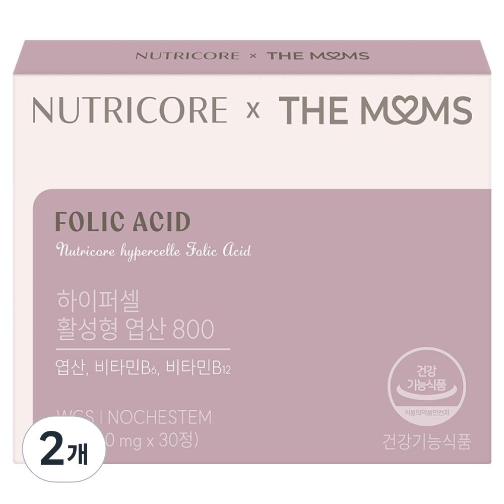 Nutricore The Moms Hypercell Active Folic Acid 800 2 pcs 30 Tablets