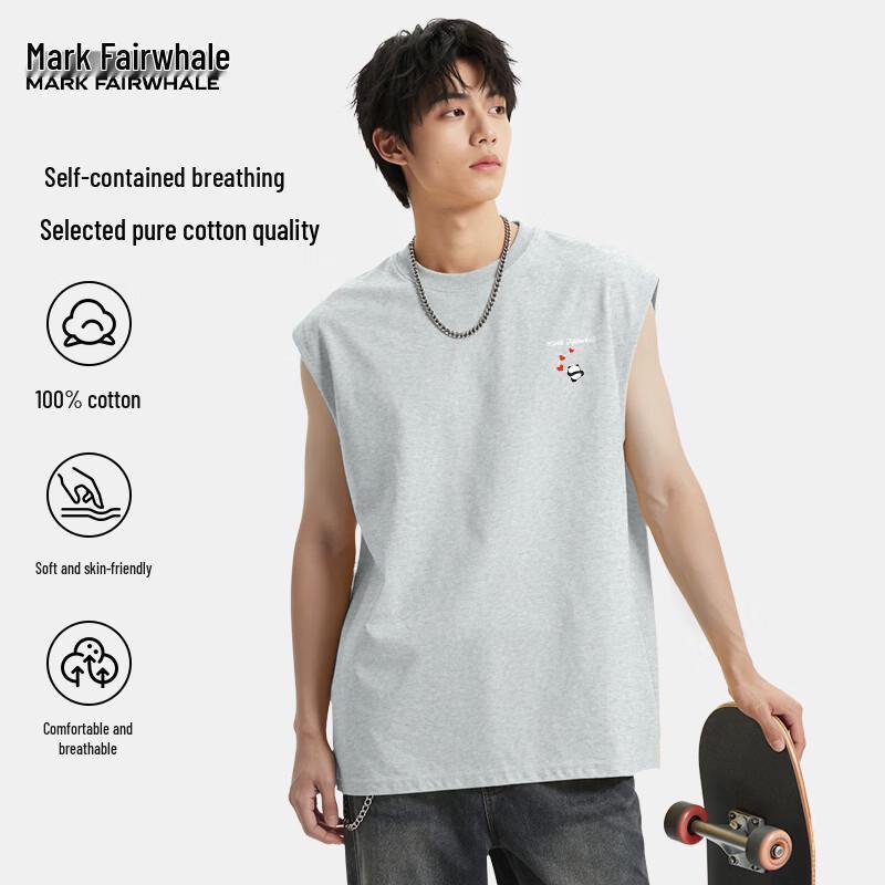 Mark Fairwhale Men's Cotton Graphic Vest