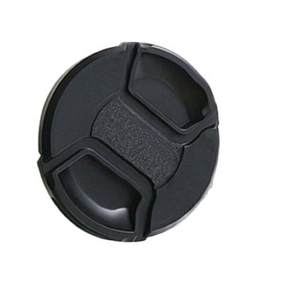 58mm Center Pinch Snap On Front Lens Cap Cover for Canon Nikon Sony with String