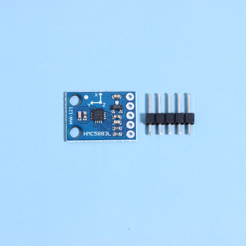 Gy-273 Qmc5883L Three-Axis Magnetic Field Sensor 3V-5V Electronic Compass Magnetometer Sensor Module For Arduino