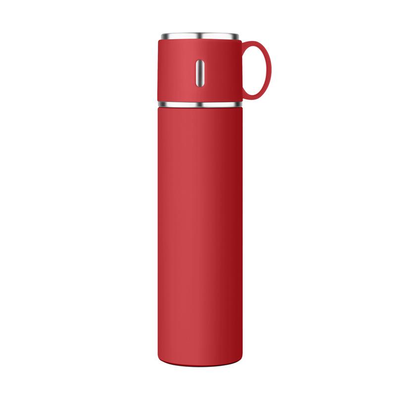 Portable 316 Stainless Steel Insulated Water Cup with Tea Infuser - Large Capacity & High-Design Thermos Flask