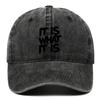 Black Letter Printed Baseball Caps for Men and Women, Street Casual Hats Suitable for Outdoor Sports and Sun Protection