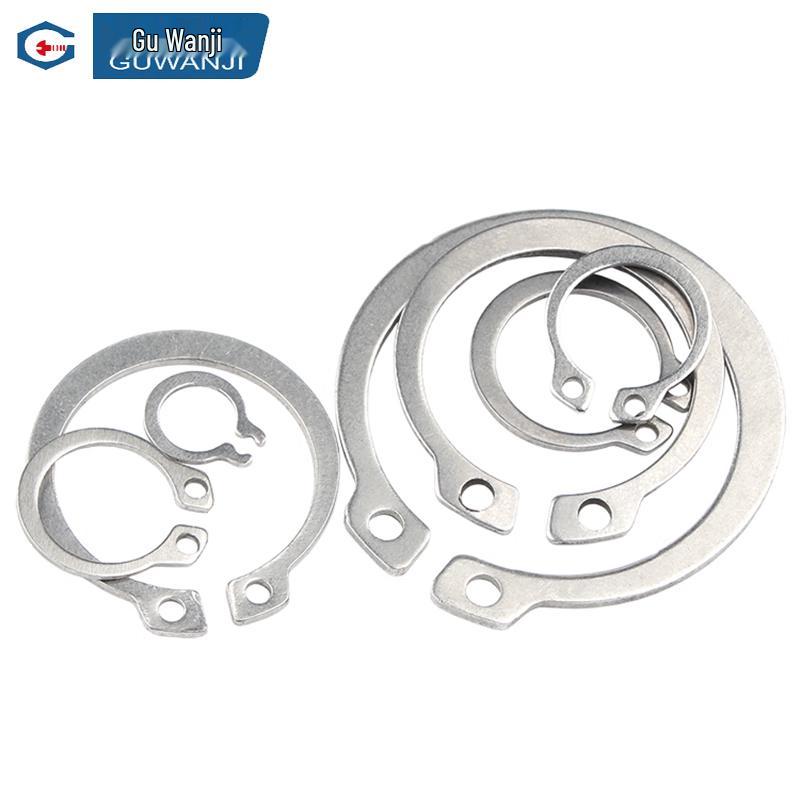 Bague d'arrêt d'arbre type C en acier inoxydable 304 GUWANJI