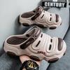 Fashion 2025 Men Shoes Slippers Men Garden Flat Sandals Platform Sandals Man Summer Sandals Male Sneakers Outdoor Flip Flops Home Clogs