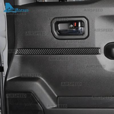 Real Soft Carbon Fiber Sticker For Suzuki Jimny JB74 JB64 2019 2020 2025 2025 2025 2025 2025 LHD RHD Car Door Decor Trim