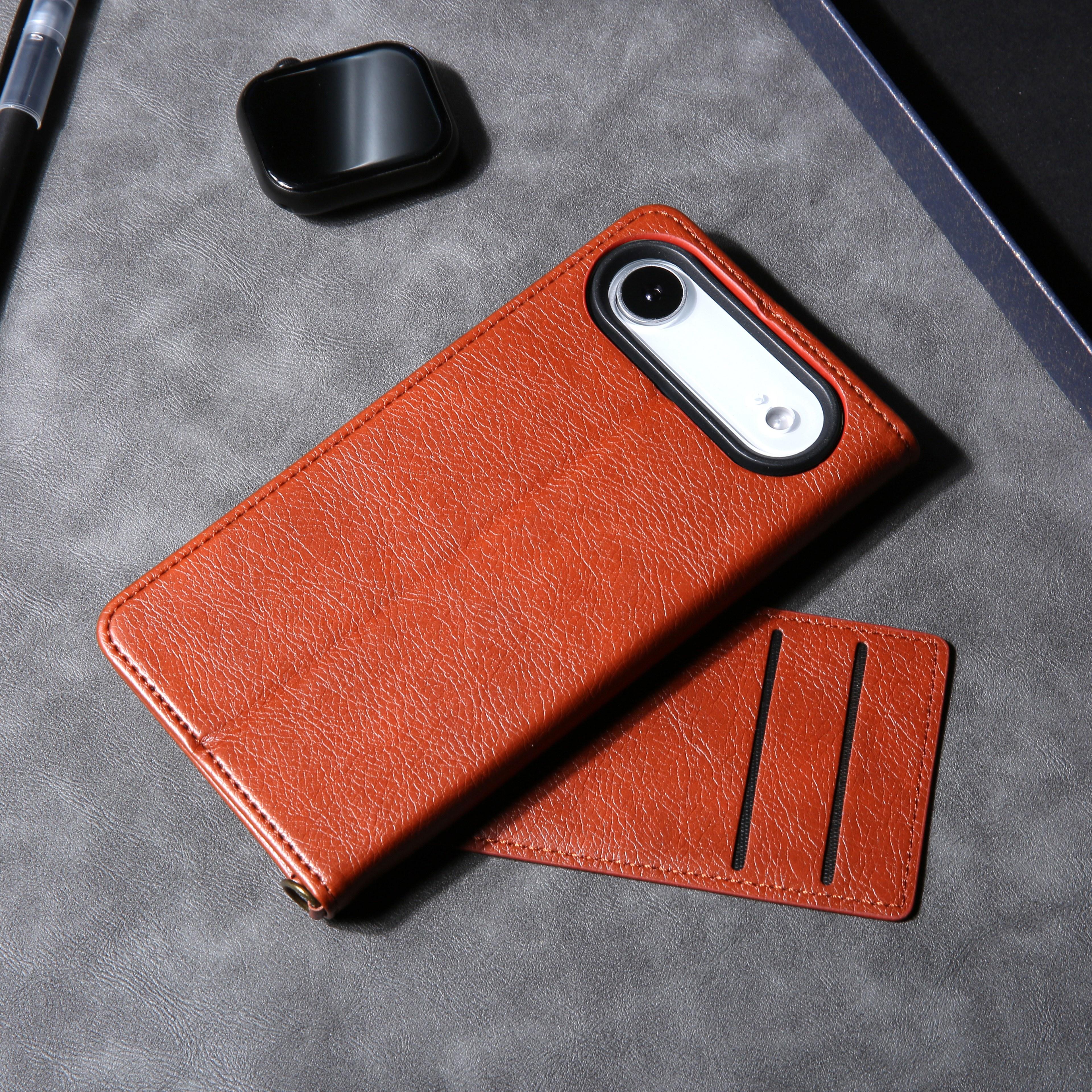

Cards Solt Magnetic Wallet Leather Phone Case For iPhone 17 Pro Max 16 Plus 15 14 13 12 Bag Flip kickstand Cover iPhone 15 Pro Max світло-коричневого кольору