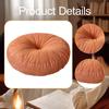 Premium Corduroy Round Floor Pillow Comfortable Plush Cushion Pad for Living Room Sofa Meditation Chair