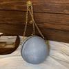 Rhinestone Ball Handbag Glitter Shinny Clutch Purse Portable Evening Banquet Bag  Wedding
