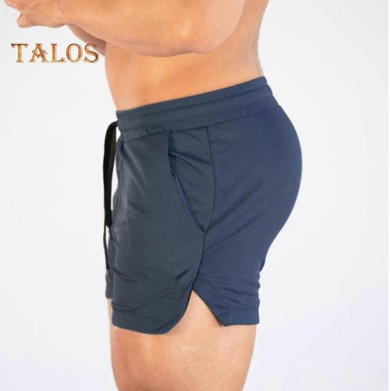 Herren Sportshorts Einfarbiges Design Normale Passform Freizeitshorts mit Kordelzug Schnelltrocknende Fitnessshorts