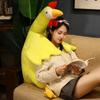 Riesige 50-135cm Flauschige Hahn Plüschtiere Schlafkissen Niedliche Tier Plüschtiere Schwan Puppen Geburtstagsgeschenk