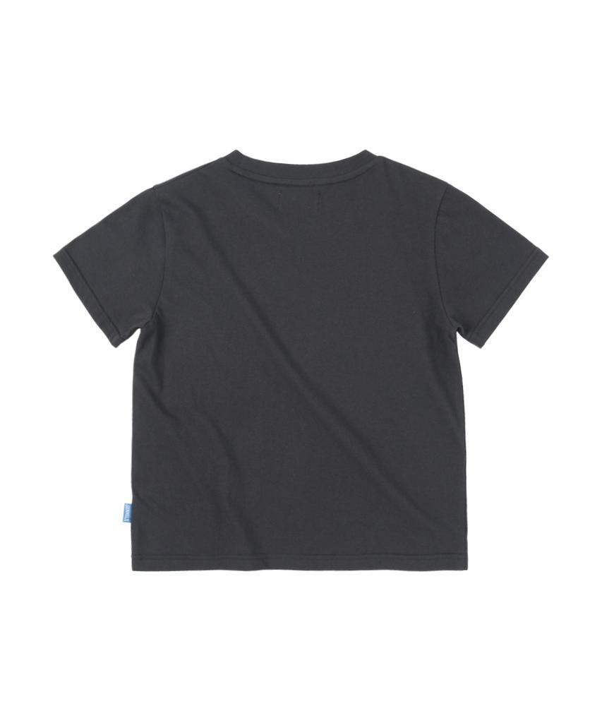 Sseonegteu Big Wave Logo Tee - Charcoal