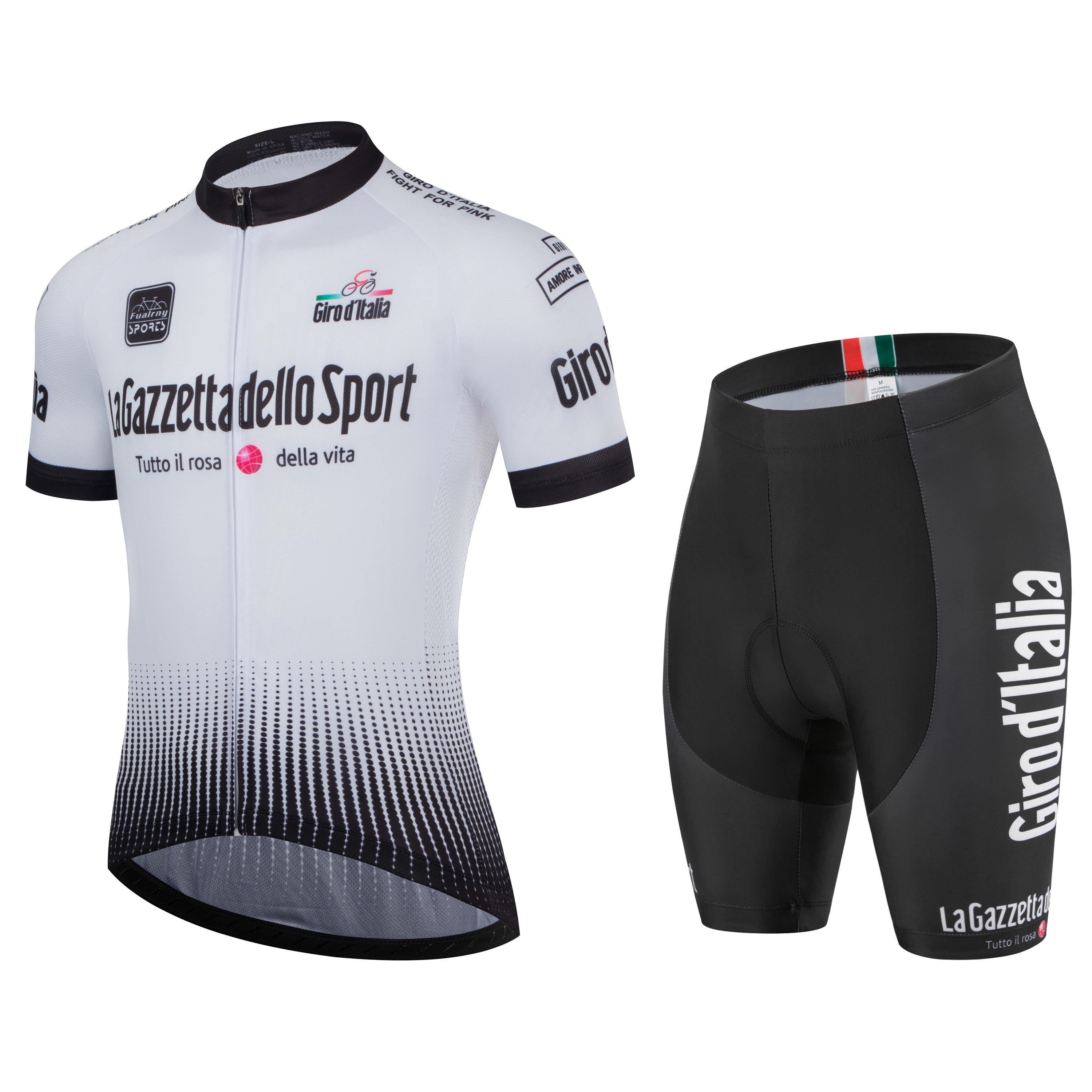 

Tour De Giro D ITALIA Летняя одежда с коротким рукавом для велоспорта Комплект веломайки для шоссейного велосипеда Комплект веломайки для шоссейного велосипеда Спортивная одежда S