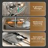 Vertical Kitchens Utensils Holder For Pot Covers Organizers Space Saving Design Easy To Cleaning Sturdy Household Kitchens Rack
