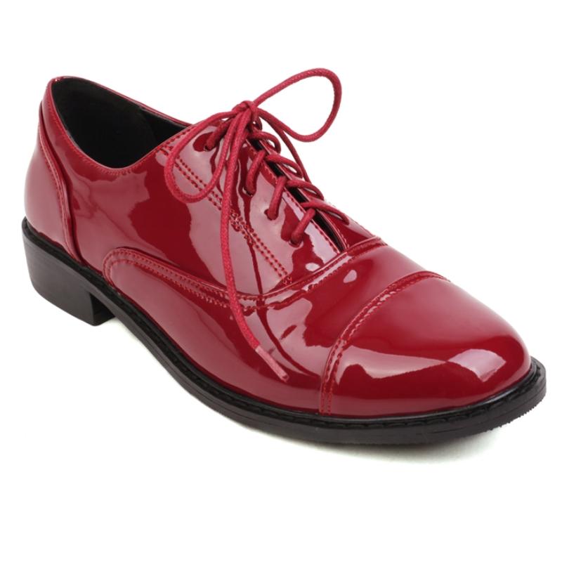 

Удобные женские лоферы на низком каблуке, оксфорды, обувь на шнуровке, черные, красные, для вечеринки, свадьбы, офиса, обувь, женская, большой размер 45 39 вино красного