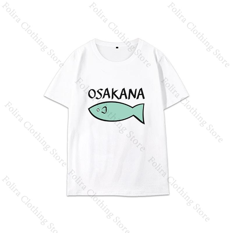 

Anime Kinako Cosplay Costume Print Tshirt Kawaii Womens Tshirts Summer Short Sleeve Tee Indoor Clothes Women Clothing S