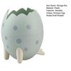 Dinosaur Egg Pen Holder Detachable Pen Holder Cute Snail-Shaped Desktop Organizer for Stationery Makeup Brushes Multifunctional Stationery Storage Box