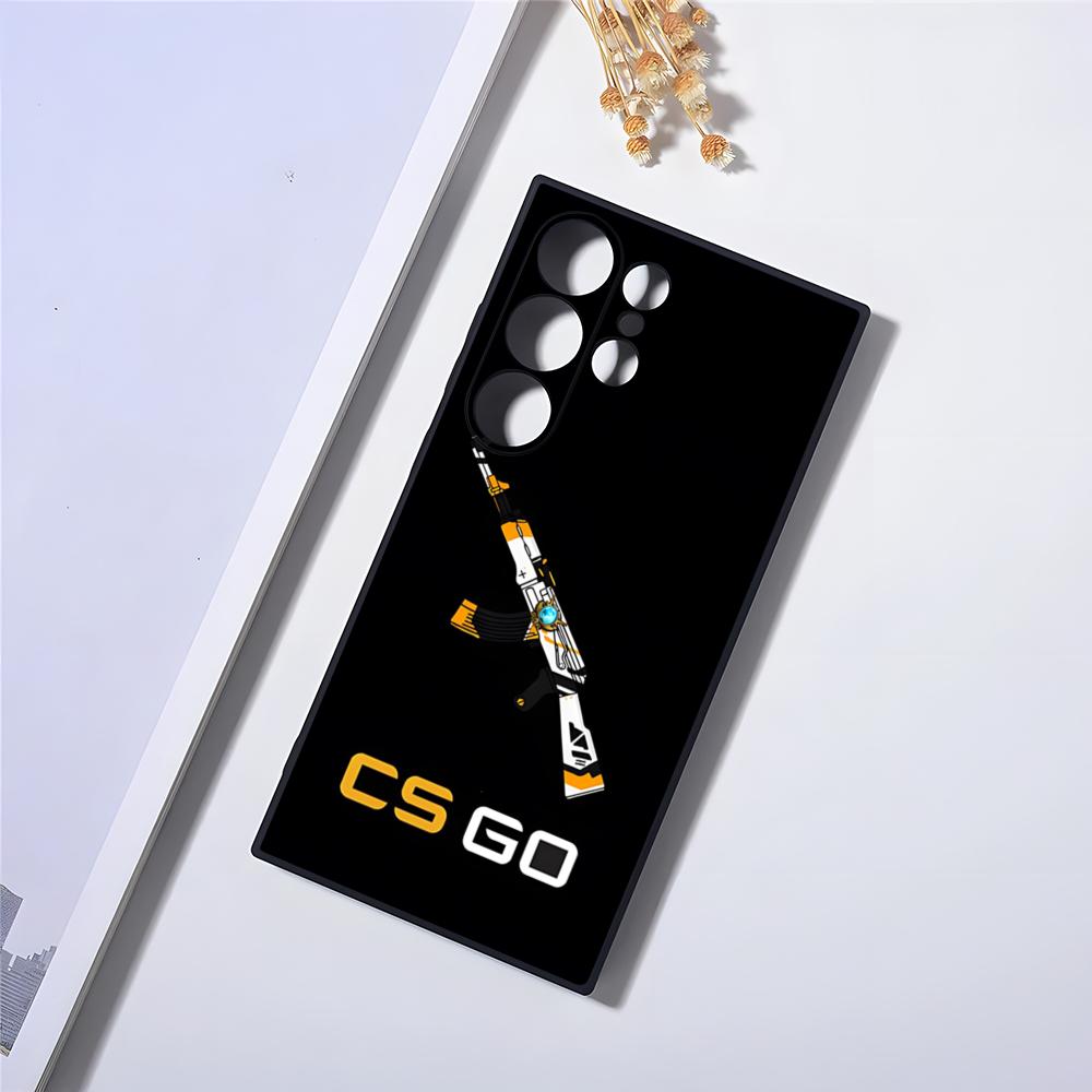 Game CSGO Matte Printstream Phone Case For Samsung S24 Ultra S25 S23 Fe S22 S20 S21 Plus A16 A54 A34 A24 A53 A16 Cover